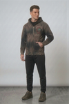 LM - American Made - Unisex Distressed Zip Sweater