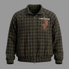 LM - Men's Plaid Zip Track Jacket