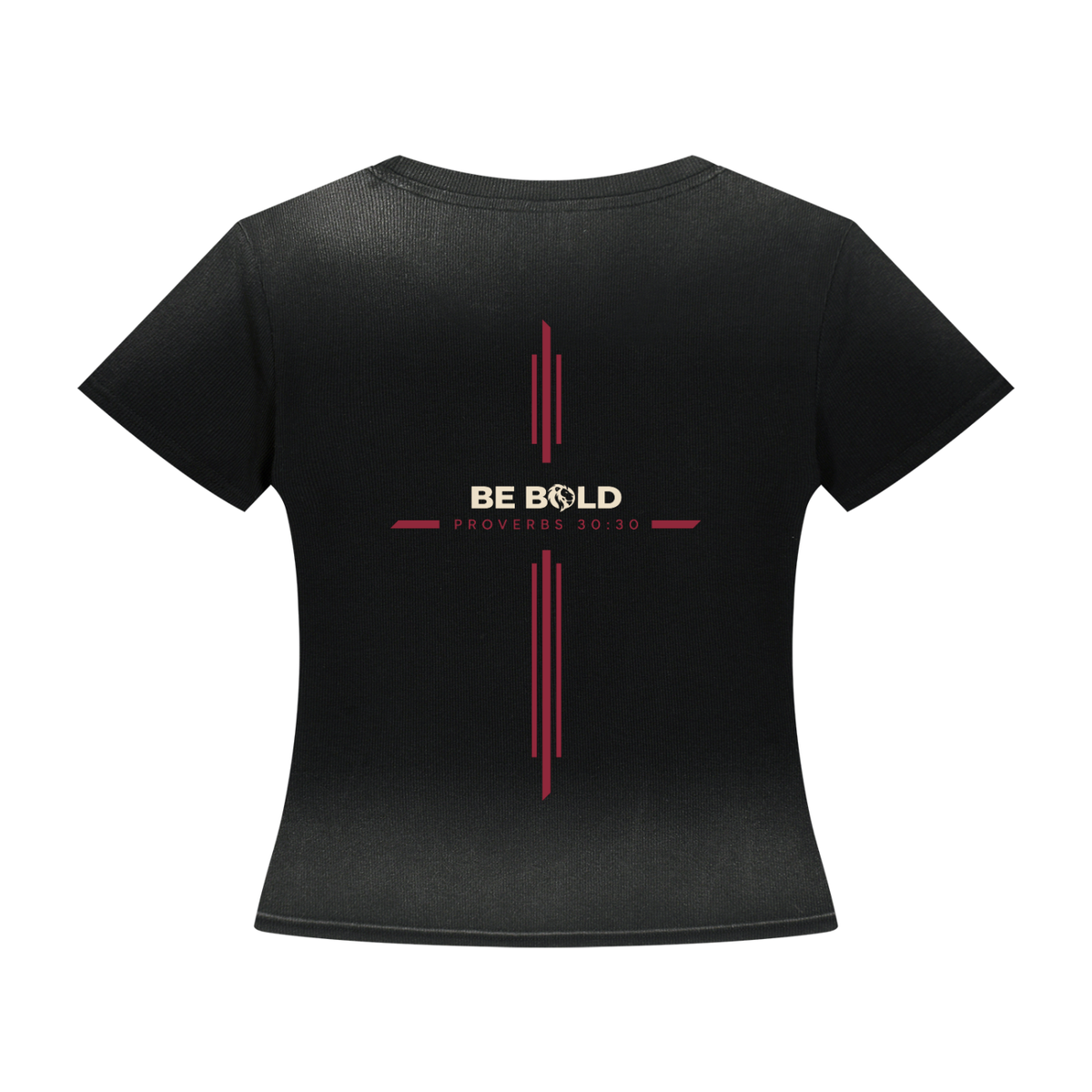 Be Bold - Proverbs 30:30 Women’s Sunfade Washed T-Shirt