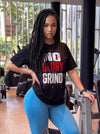 No Glory Without Grind Essential Cotton T-Shirt