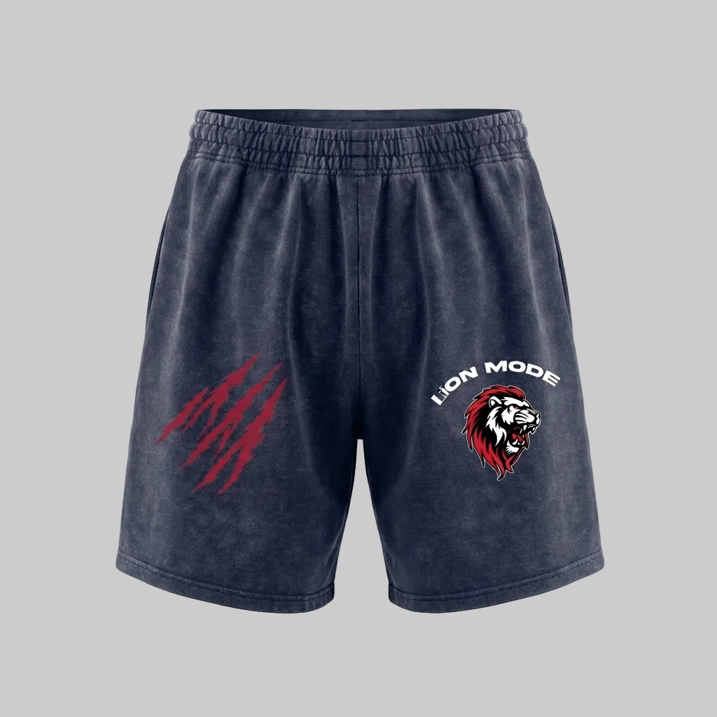 LM - No Glory Without Grind Mineral Wash Mens Shorts