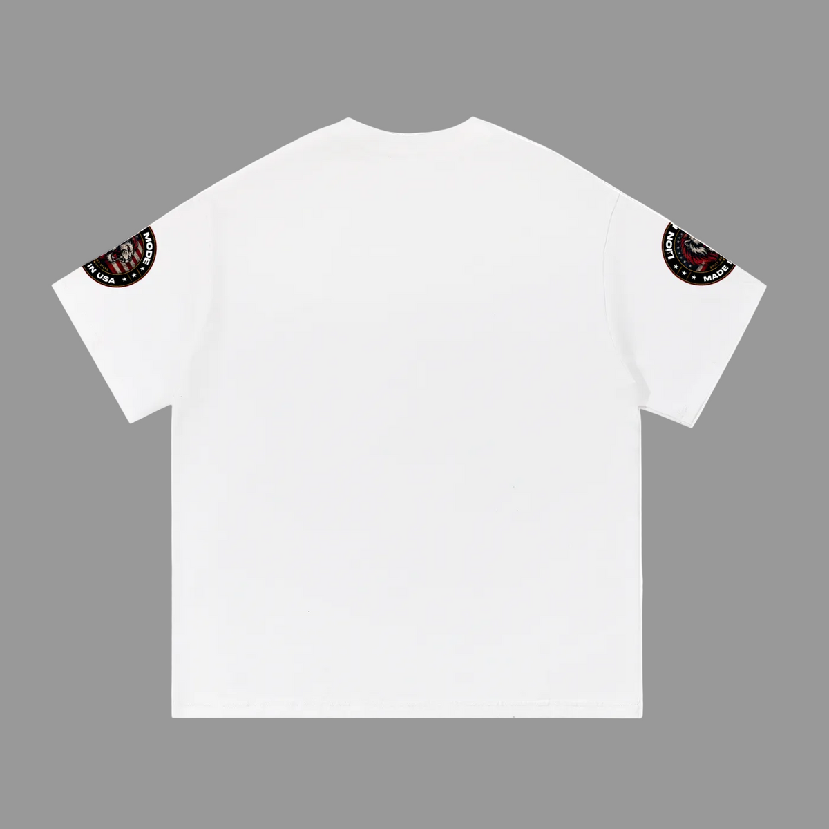 Made in USA Lion Mode Essential Cotton T-Shirt