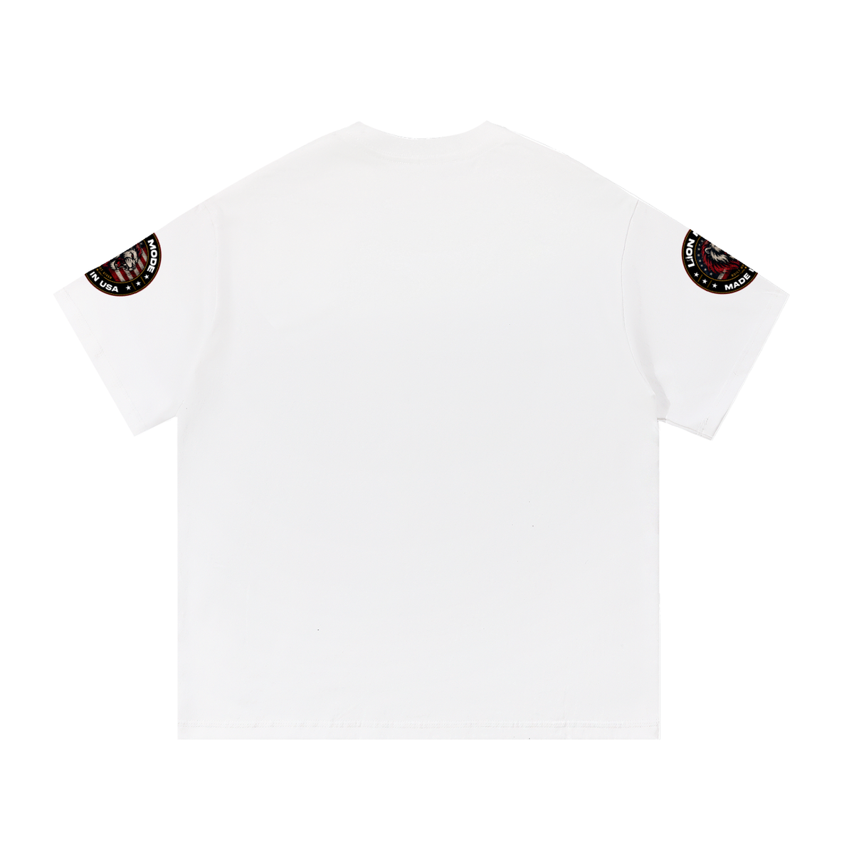 Made in USA Lion Mode Essential Cotton T-Shirt