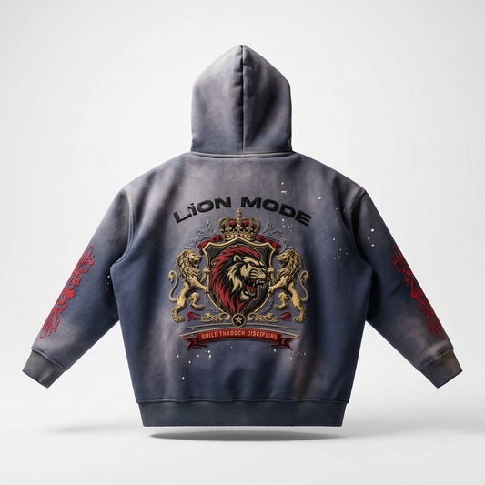 LM - Royal Vintage Washed Fleece Hoodie - Unisex