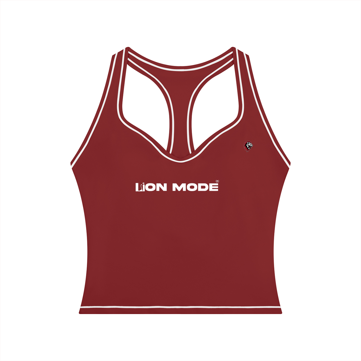 Lion Mode - Women’s Topstitch Yoga Tank Top