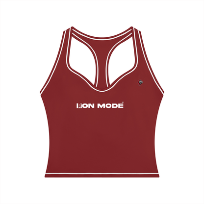 Lion Mode - Women’s Topstitch Yoga Tank Top