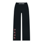 LM - Women's High Waisted Straight Leg Sweat Pants