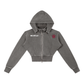 Be Bold - Proverbs 28:1 - Women's Cropped Fleece Hoodie