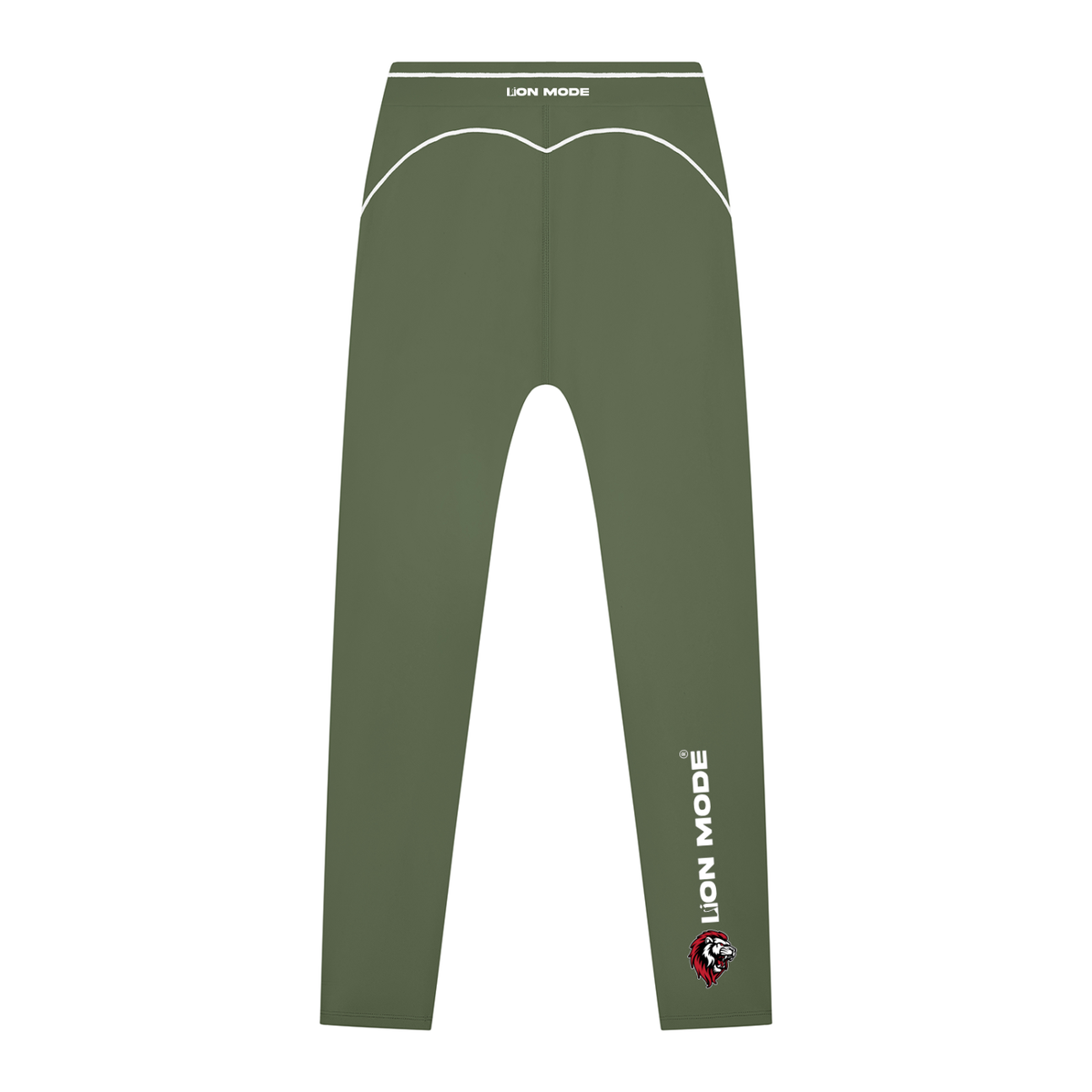 Lion Mode - Women's High Rise Topstitch Leggings