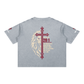 Be Bold - Proverbs 28:1 - Mineral Wash Boxy Unisex T-Shirt