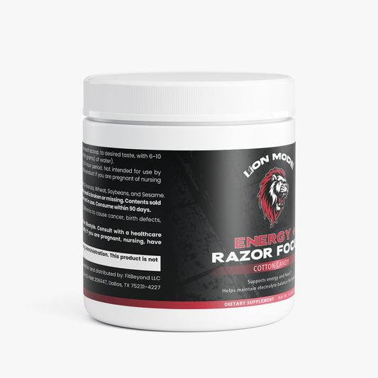 Energy + RAZOR FOCUS (Cotton Candy)