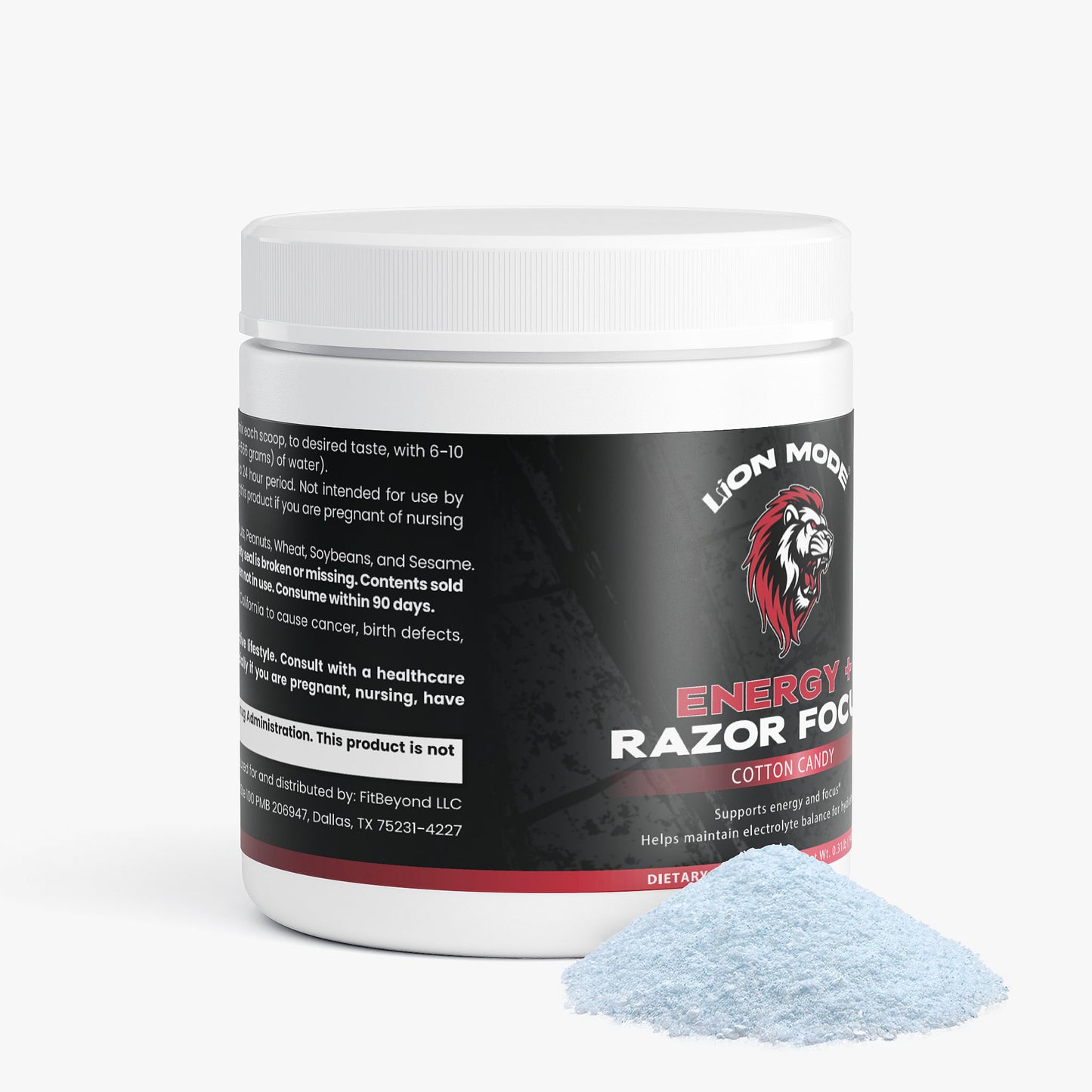 Energy + RAZOR FOCUS (Cotton Candy)