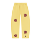 LM - BSP Paw Vintage Wash Barrel Leg Fleece Sweatpants - Unisex