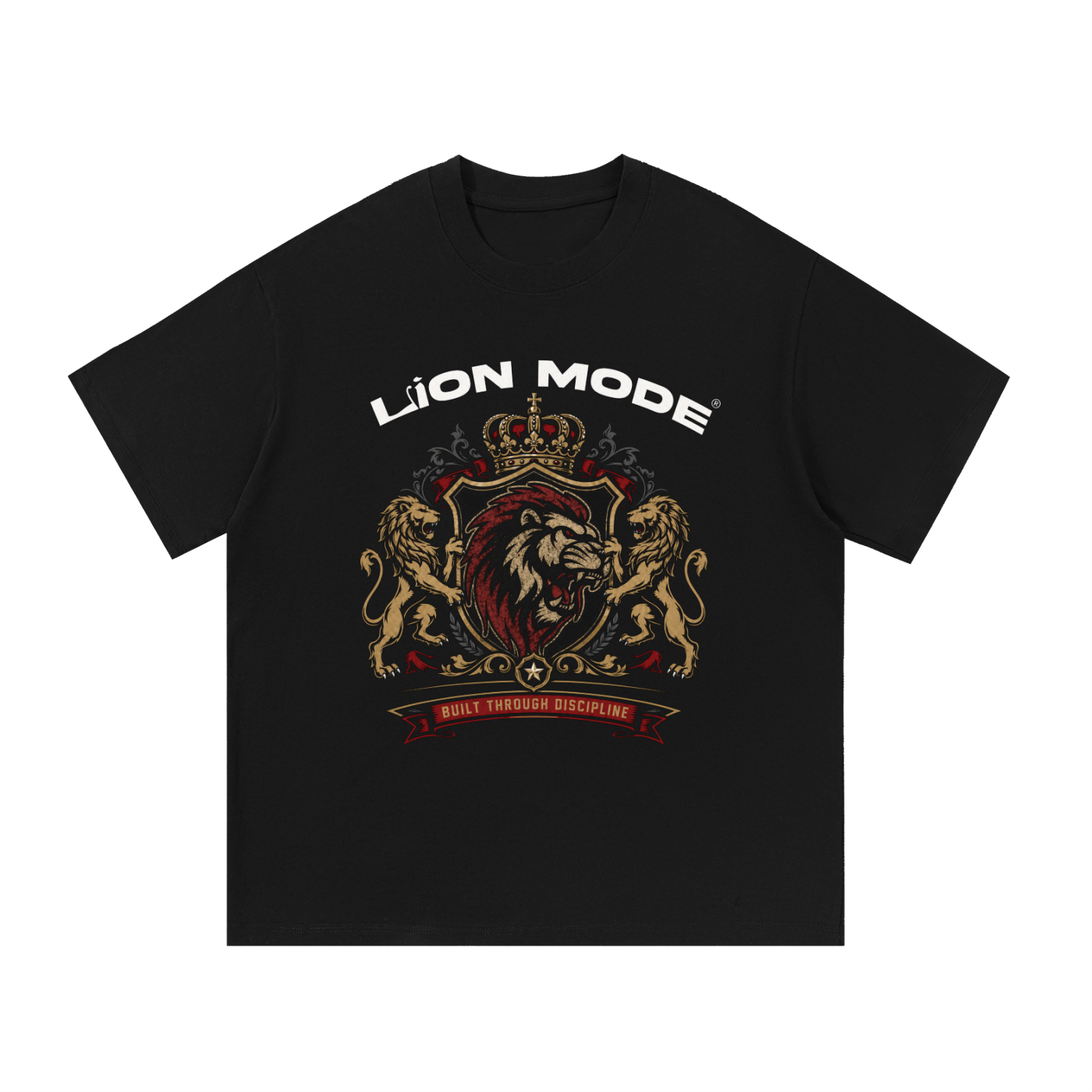 Lion Mode Essential Cotton T-Shirt
