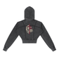 Be Bold - Proverbs 28:1 - Women's Cropped Fleece Hoodie