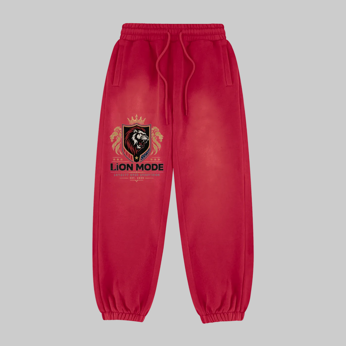 LM - Loyality - Unisex Vintage Washed Fleece Sweatpants