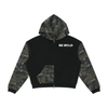 Be Bold - Colorblock Camo Full Zip Boxy Hoodie - Unisex