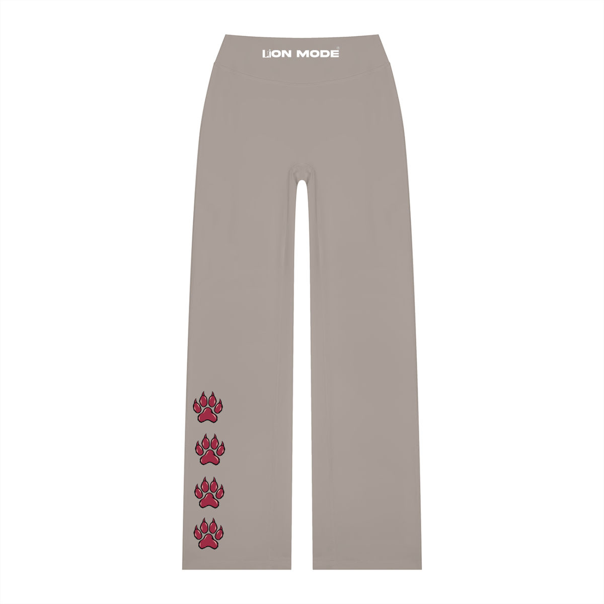 LM - Women's High Waisted Straight Leg Sweat Pants