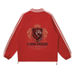 LM - Striped Lapel Collar Sweatshirt - Unisex