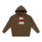 LM - No Glory Without Grind - Unisex Fleeced Hoodie