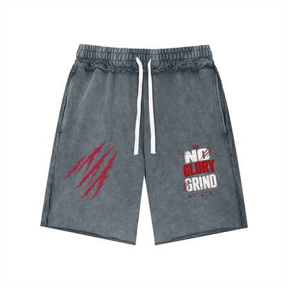 LM - No Glory Without Grind  Mineral Wash Mens Shorts