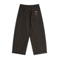 LM - Men's Plaid Wide Leg Pants