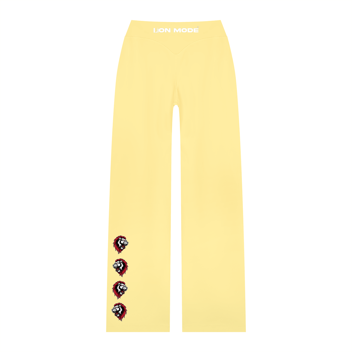 LM - Women's High Waisted Straight Leg Sweat Pants