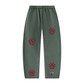 LM - BSP Paw Vintage Wash Barrel Leg Fleece Sweatpants - Unisex