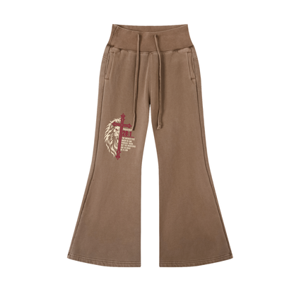 Be Bold - Proverbs Flared Fleece Pants