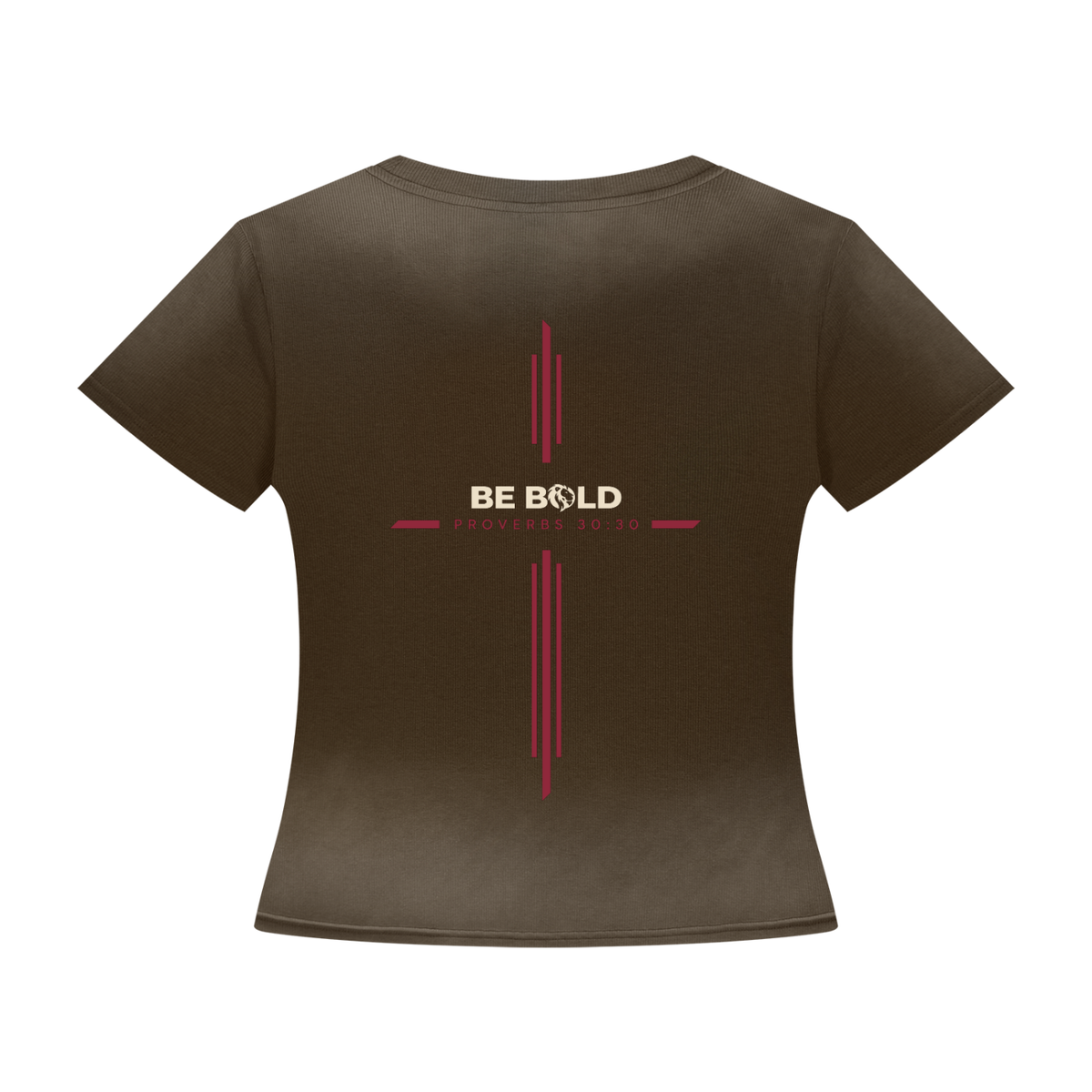 Be Bold - Proverbs 30:30 Women’s Sunfade Washed T-Shirt
