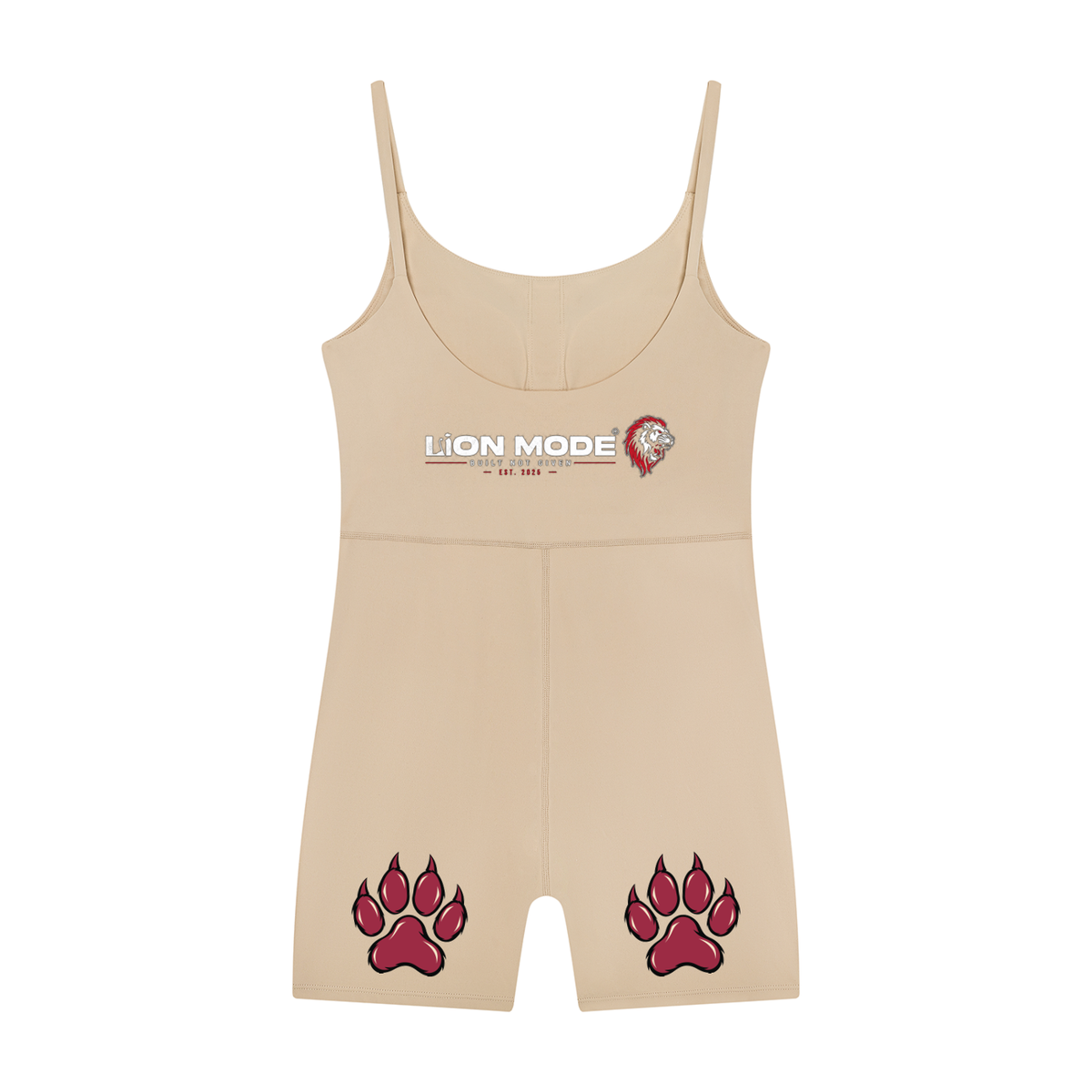 Lion Mode - Women’s Athletic Romper