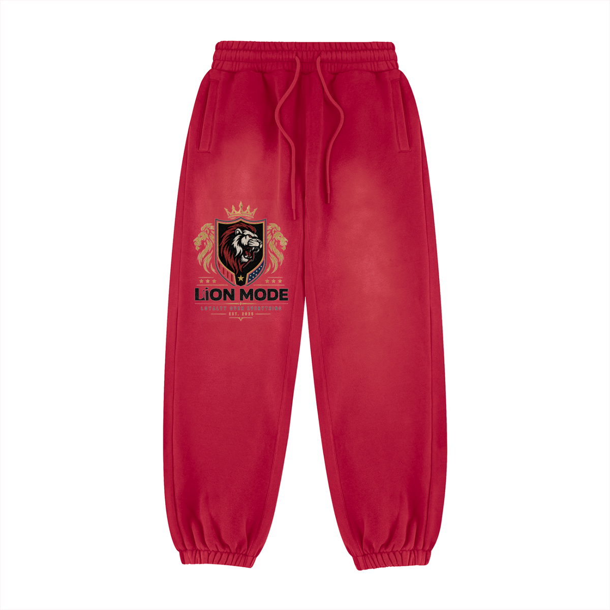 LM - Loyality - Unisex Vintage Washed Fleece Sweatpants