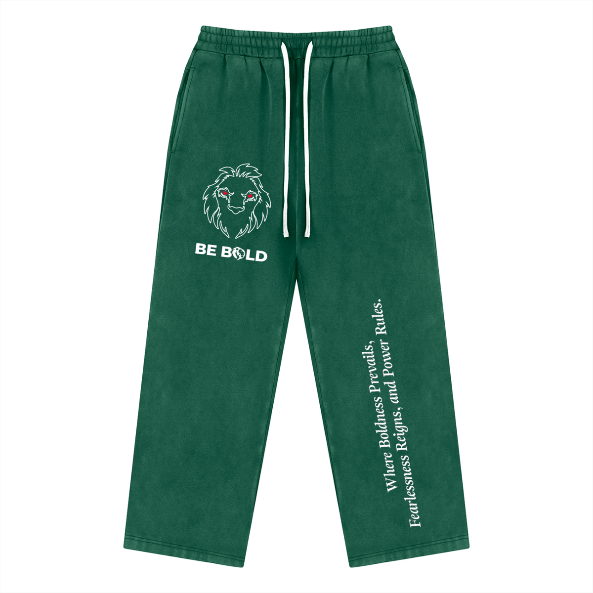 LM Unisex Lion Eyes Fleece Sweatpants