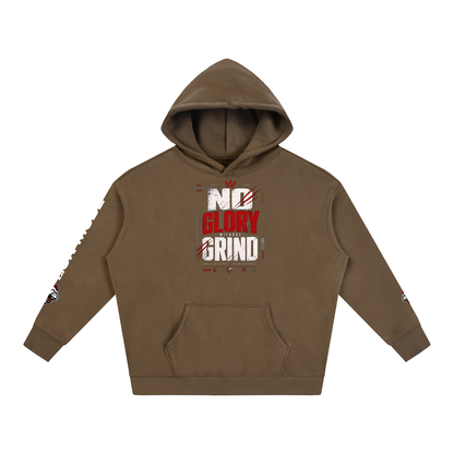 LM - No Glory Without Grind - Unisex Fleeced Hoodie