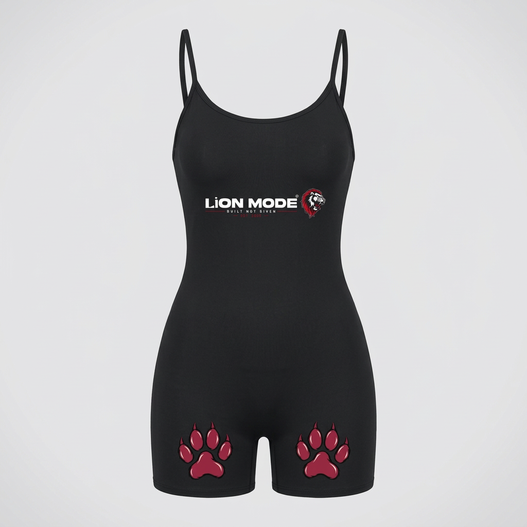 Lion Mode - Women’s Athletic Romper
