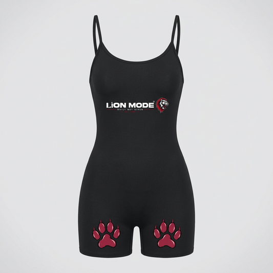Lion Mode - Women’s Athletic Romper