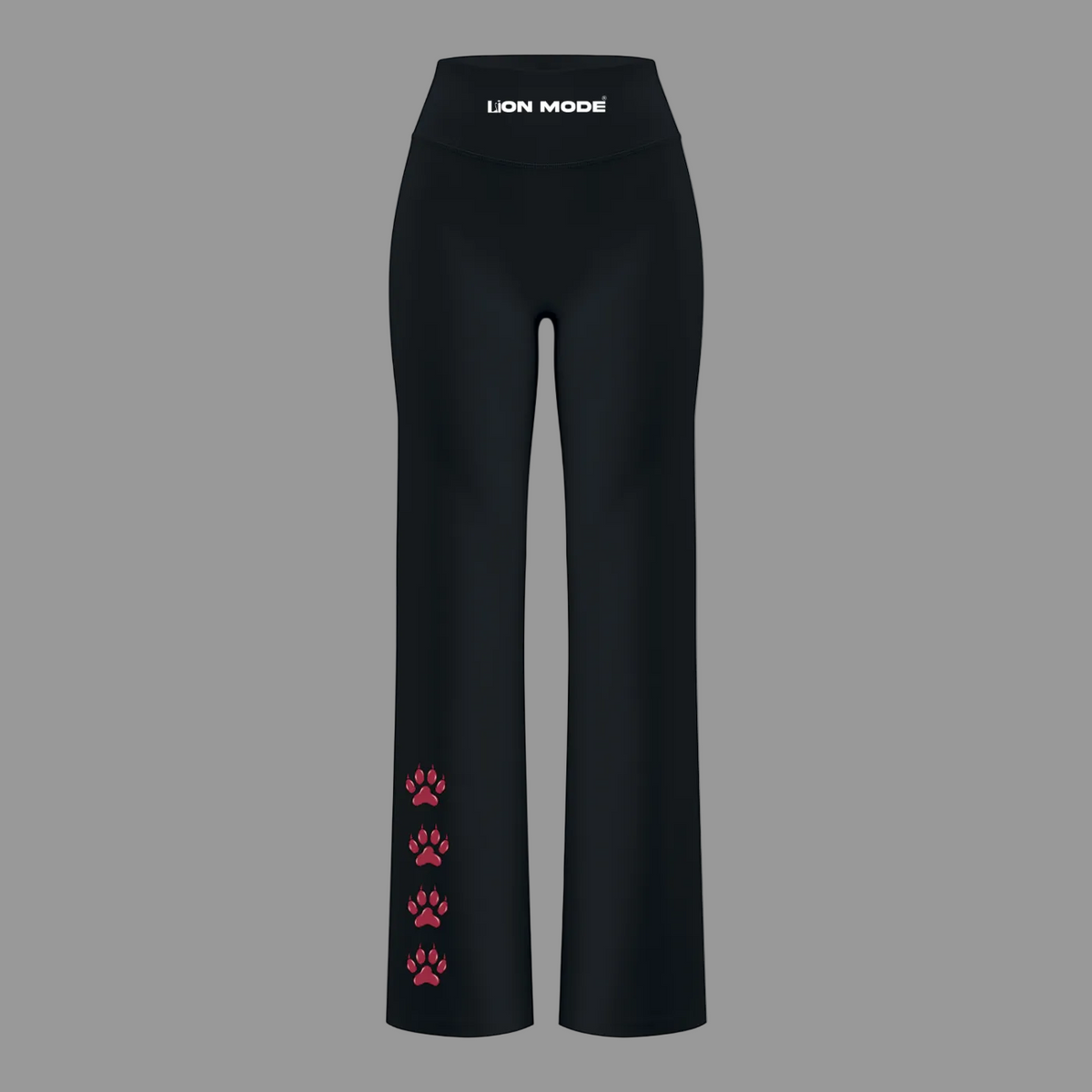 LM - Women's High Waisted Straight Leg Sweat Pants