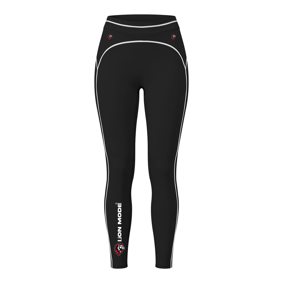 Lion Mode - Women's High Rise Topstitch Leggings
