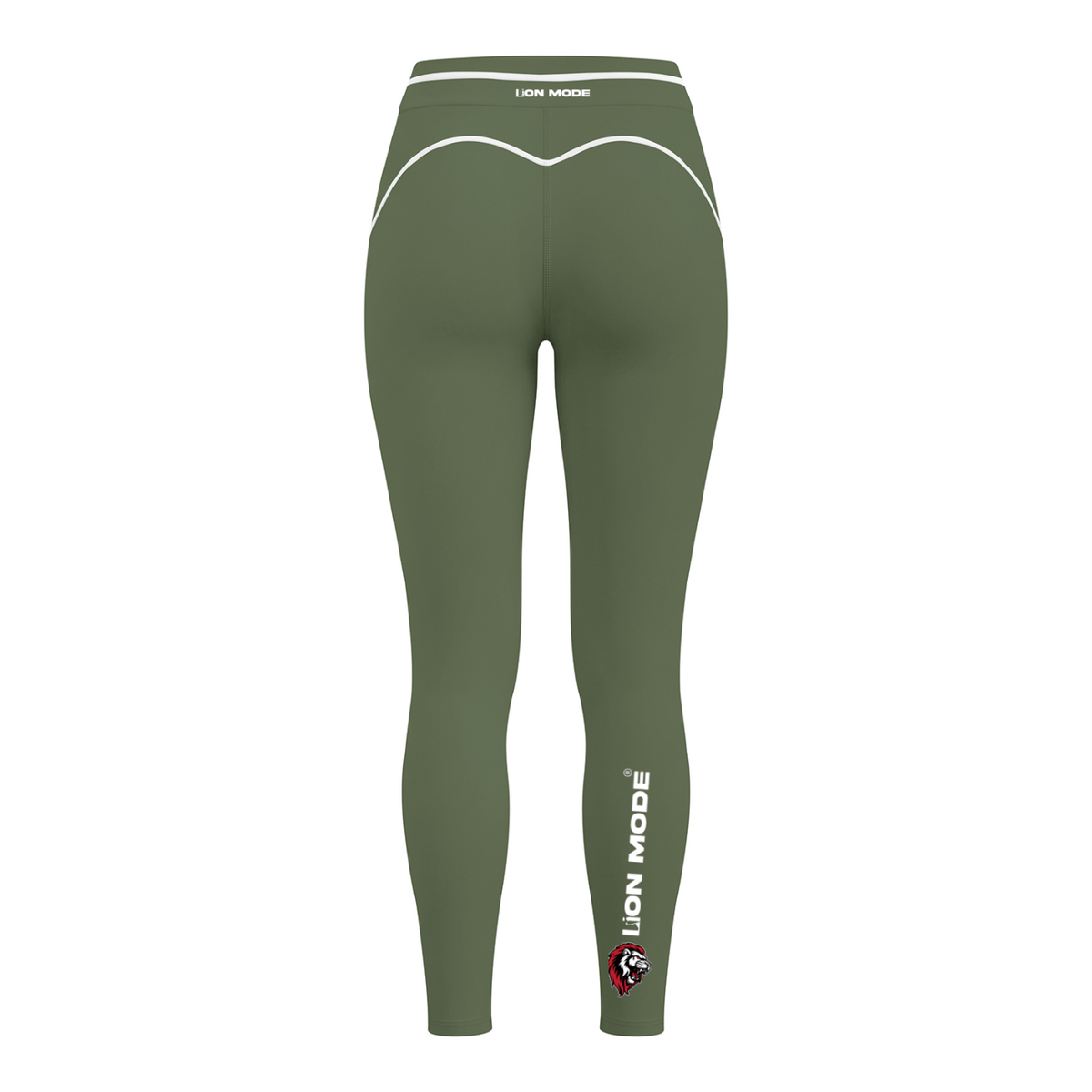 Lion Mode - Women's High Rise Topstitch Leggings