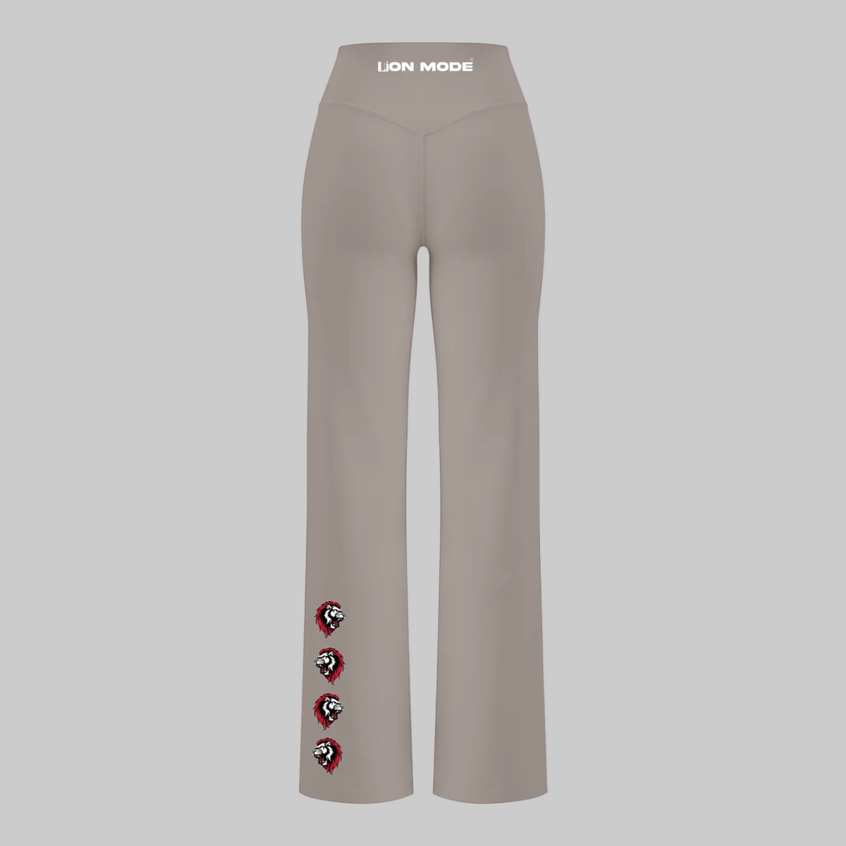 LM - Women's High Waisted Straight Leg Sweat Pants