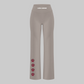 LM - Women's High Waisted Straight Leg Sweat Pants