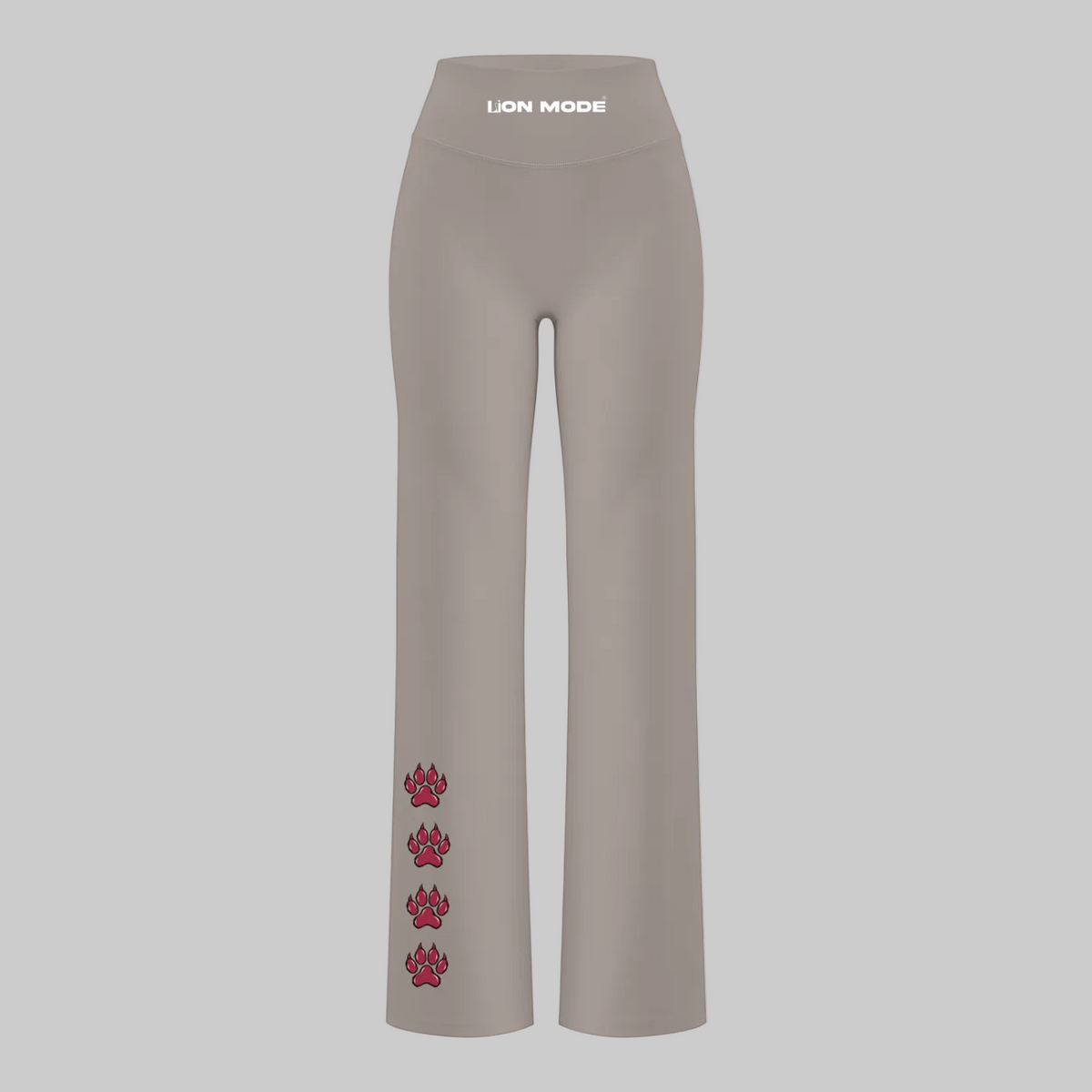 LM - Women's High Waisted Straight Leg Sweat Pants