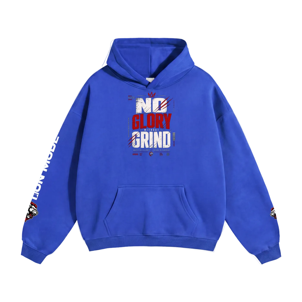 LM - No Glory Without Grind - Unisex Fleeced Hoodie