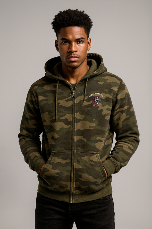 LM - King Of Gym Zip Hoodie