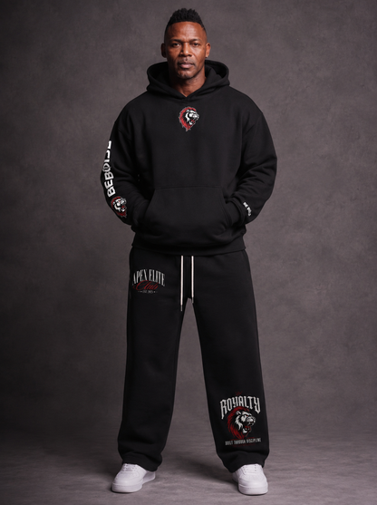 Apex Elite - Essential Straight-Leg Sweatpants - Silver Collections