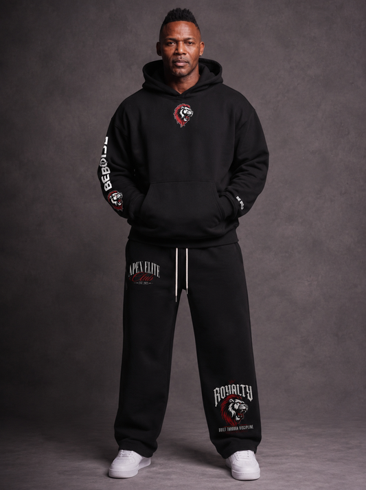 Apex Elite - Essential Straight-Leg Sweatpants - Silver Collections