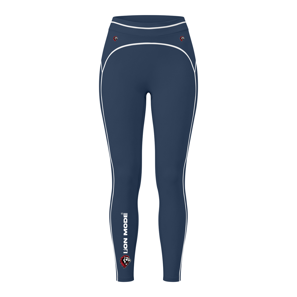 Lion Mode - Women's High Rise Topstitch Leggings