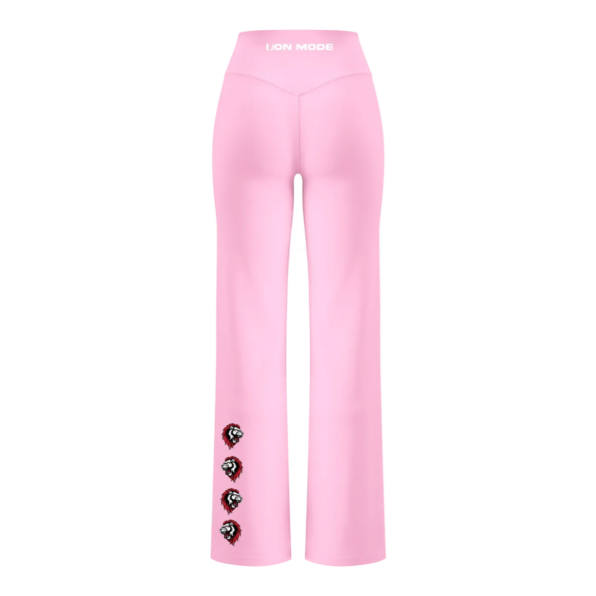 LM - Women's High Waisted Straight Leg Sweat Pants