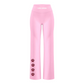 LM - Women's High Waisted Straight Leg Sweat Pants