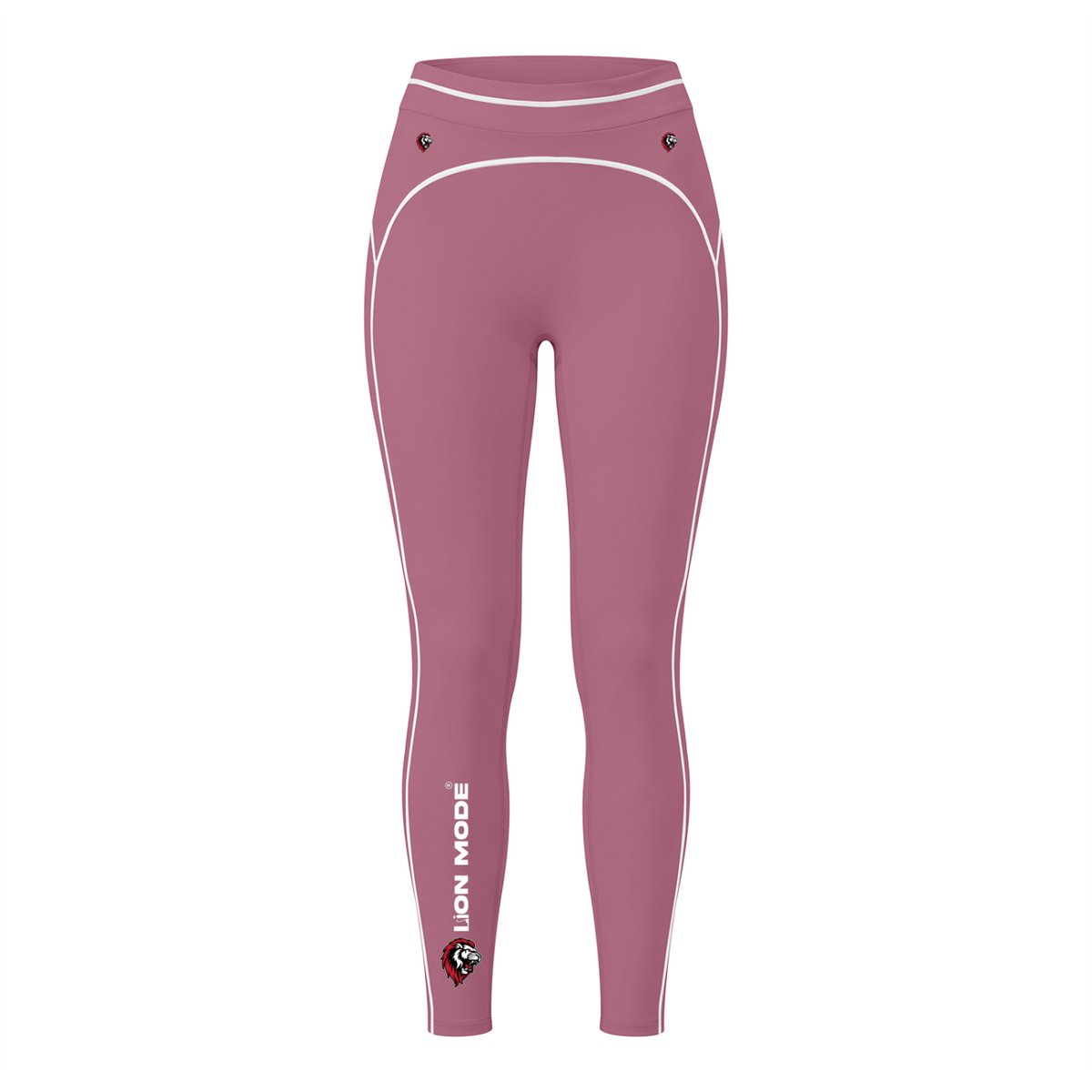 Lion Mode - Women's High Rise Topstitch Leggings